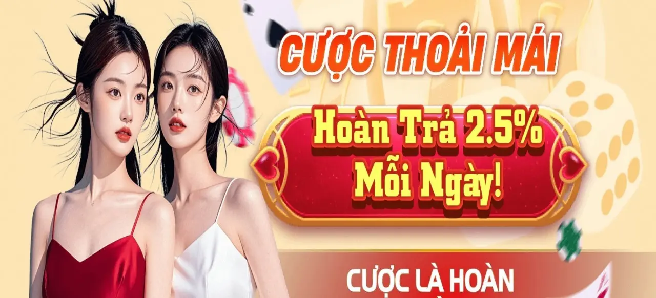 Hoàn trả tổng cược tại Au88 2.5%