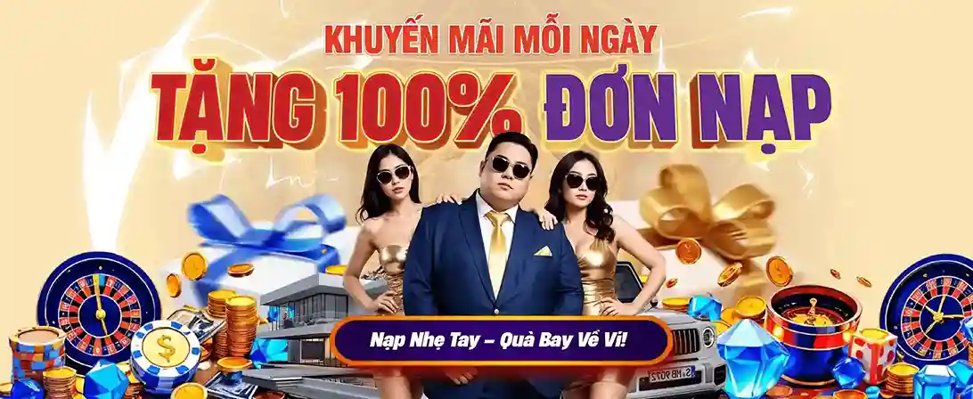 Nạp tiền vào Au88 nhận quà ngay 100% đơn nạp
